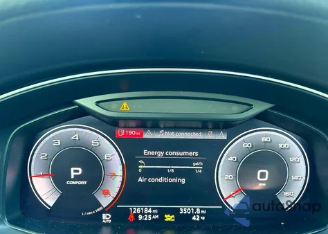 2019 Audi A6 55 Premium z USA, uszkodzony, nr VIN WAUL2AF26KN052435